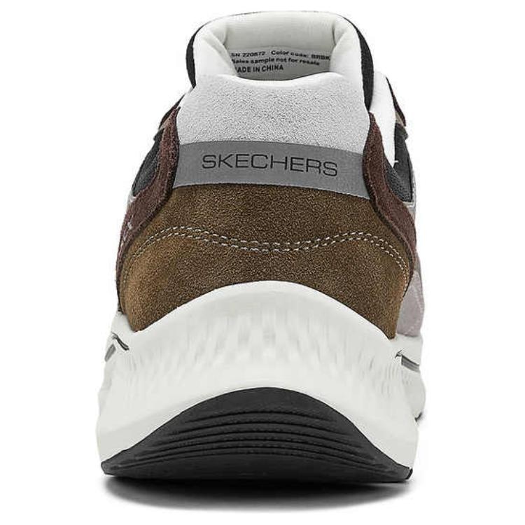 Skechers Go Run Consistent 2.0 Retro Runner V1 Brown Black — фото 3