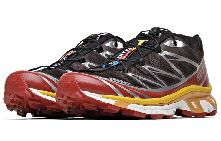 Salomon XT-6 Black Red — фото 1