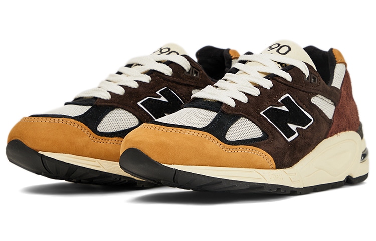 New Balance 990 V2 Brown — фото 3