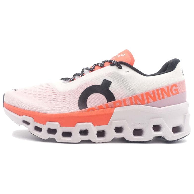 On昂跑 On Cloudmonster 2 White Orange Black