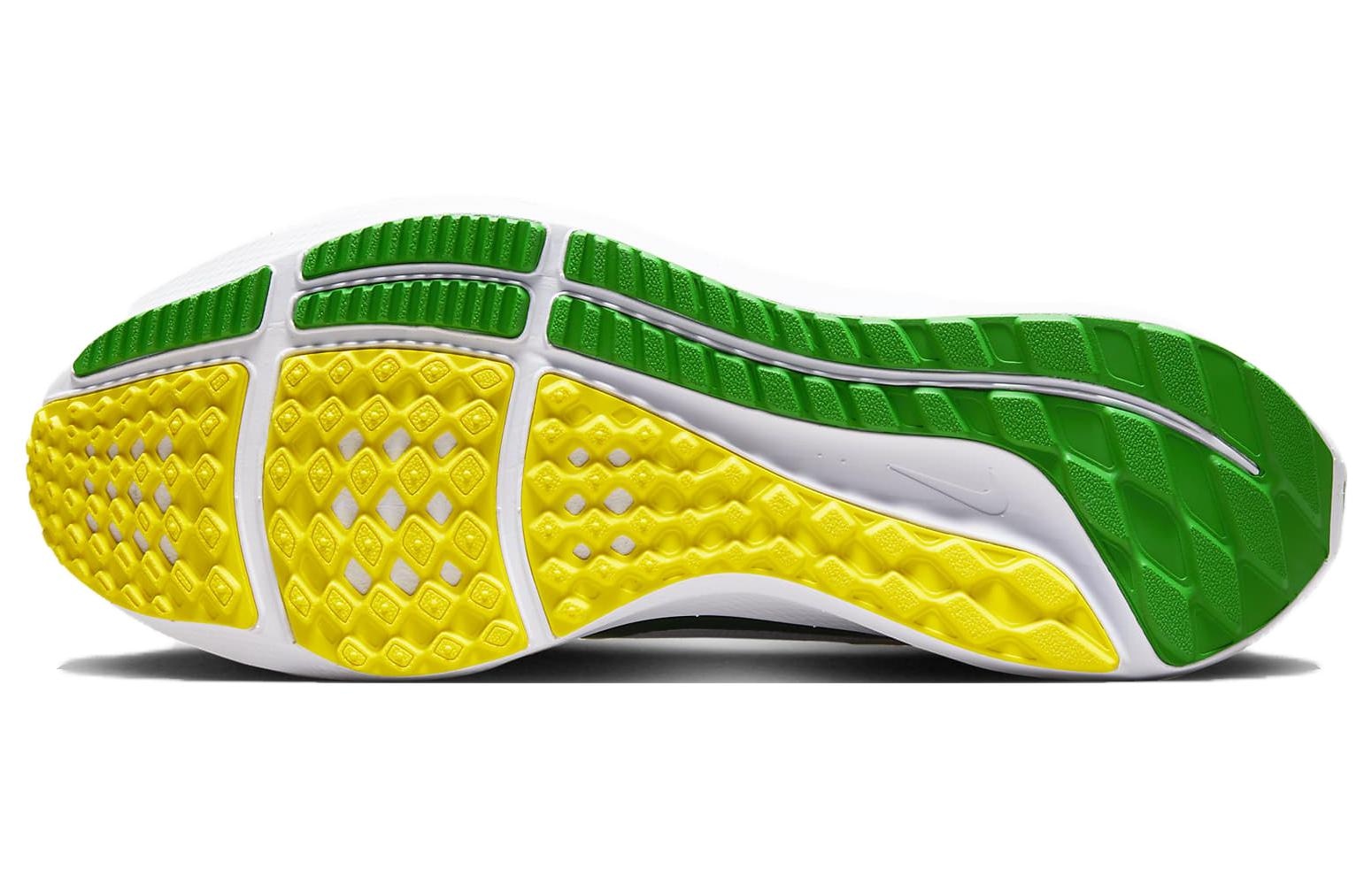 Nike Air Zoom Pegasus 40 White Yellow Green — фото 5