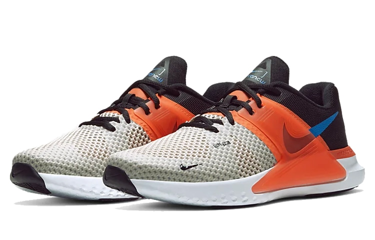 Nike Renew Fusion White Orange — фото 2