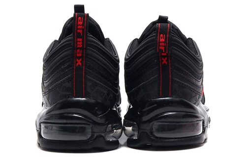 Nike Air Max 97 Black University Red — фото 3
