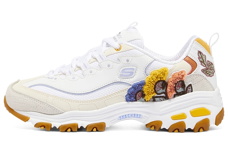 Skechers/斯凯奇 Skechers D'Lites 1.0 White Multicolor