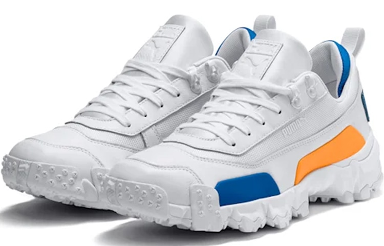 Puma Trailfox White Blue Yellow — фото 2