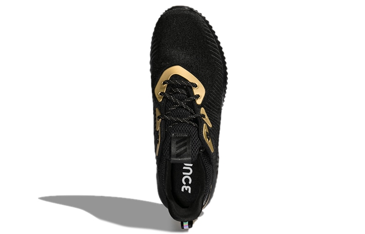 Adidas Alphabounce 1 Black Gold — фото 4