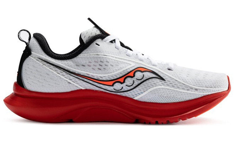 Saucony Kinvara 13 White Red — фото 1