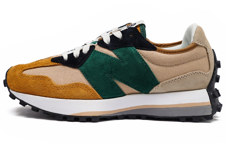 New Balance 327 Brown Green