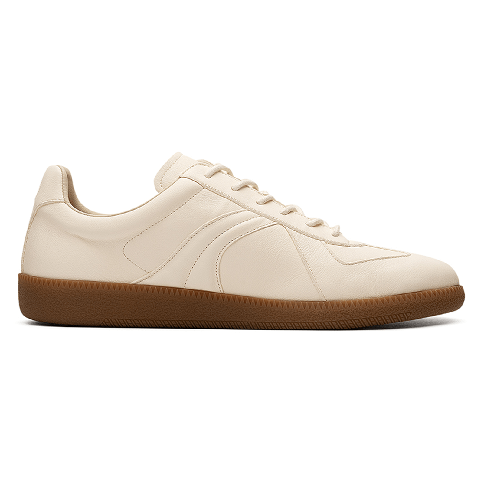 Matnut Vintage Casual Leather Shoes White — фото 1