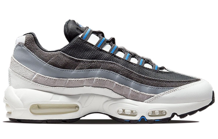Nike Air Max 95 Black White Grey — фото 1