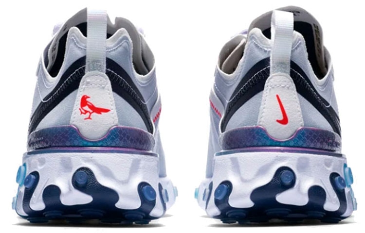 Nike React Element 55 Blue Grey — фото 3