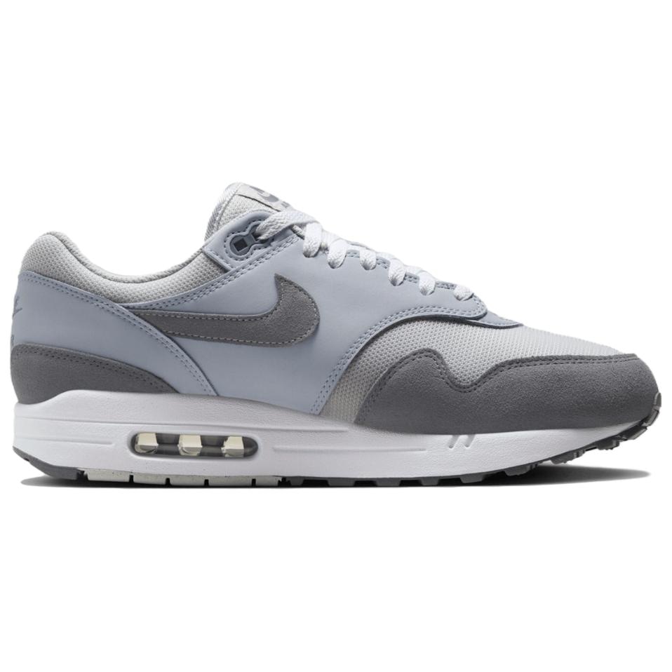 Nike Air Max 1 Silver Grey — фото 1