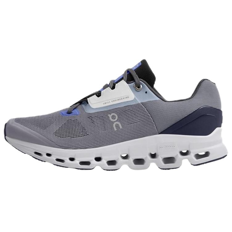 On昂跑 On Cloudstratus Fossil Grey Midnight Black