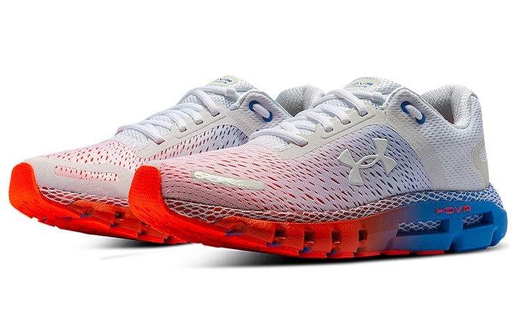 Under Armour Hovr Infinite 2 White Red Blue — фото 2