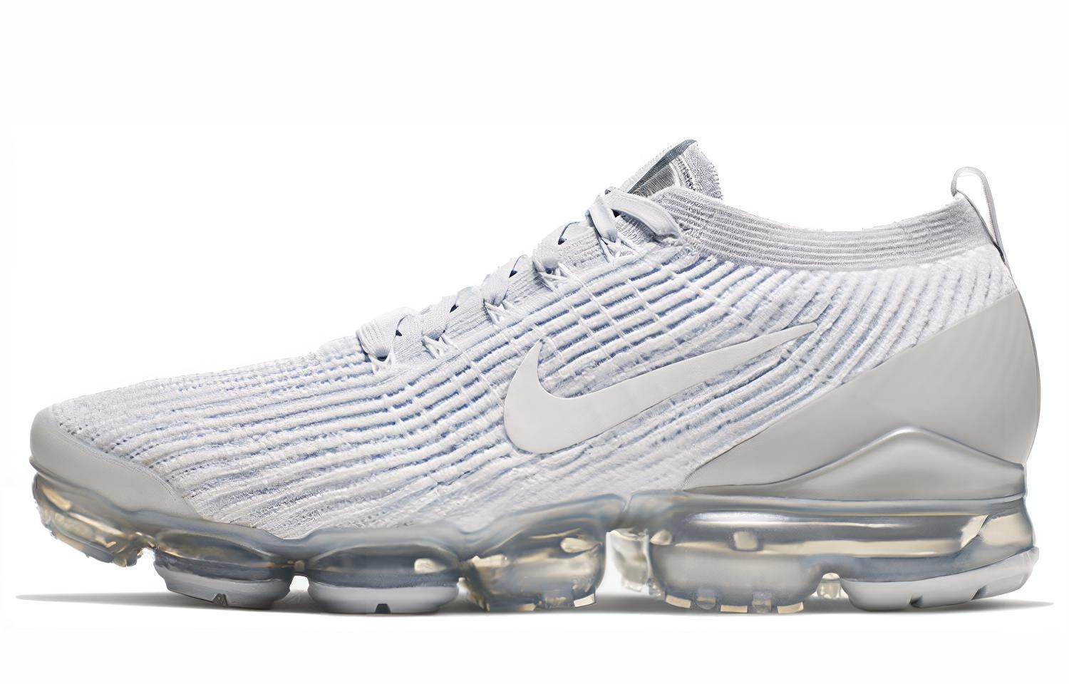 Nike VaporMax Flyknit 3.0 White Silver