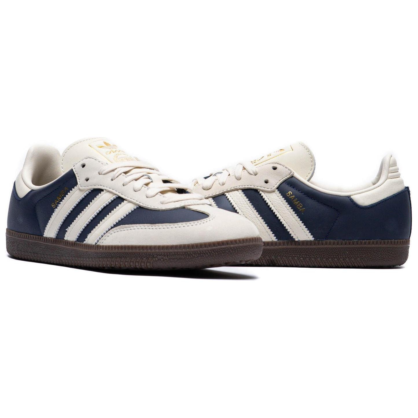 Adidas Samba OG White Blue — фото 2