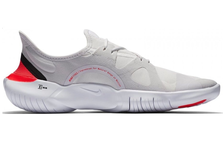 Nike Free RN 5.0 Grey Red — фото 1