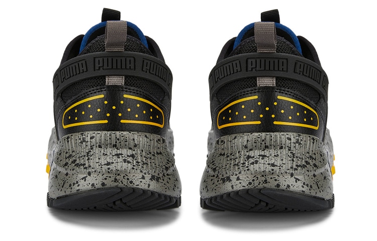 Puma Pacer Future Black Yellow — фото 4