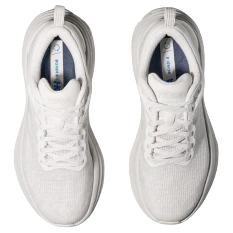 Hoka One One Bondi 8 Caged White Cosmic Grey — фото 2