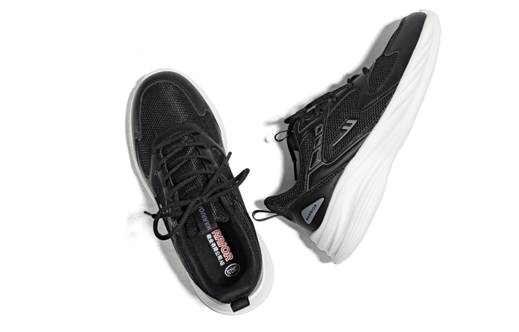 Warrior Low-Top Running Shoes White Grey — фото 7