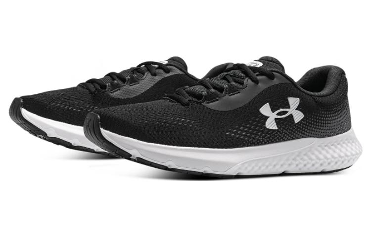Under Armour Charged Rogue 4 Black White — фото 2