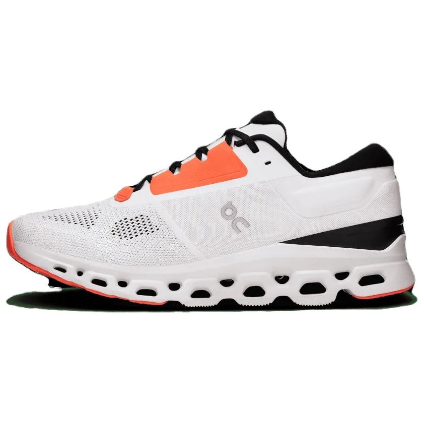 On昂跑 On Cloudstratus 3 White Orange