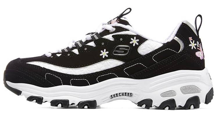 Skechers/斯凯奇 Skechers D'Lites 1.0 White Black