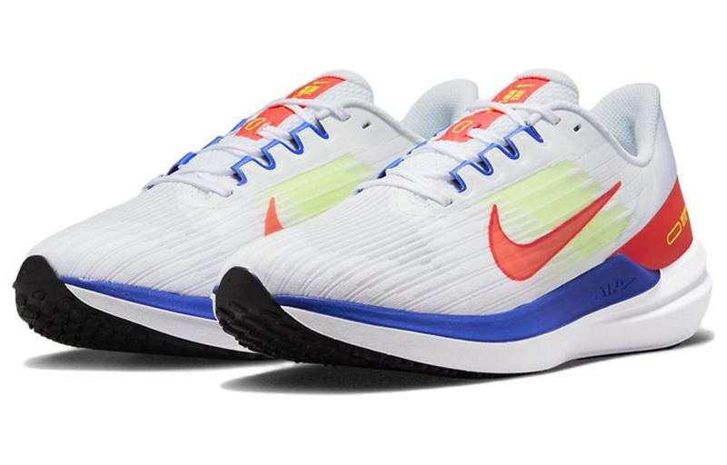 Nike Zoom Winflo 9 White Red Blue — фото 2