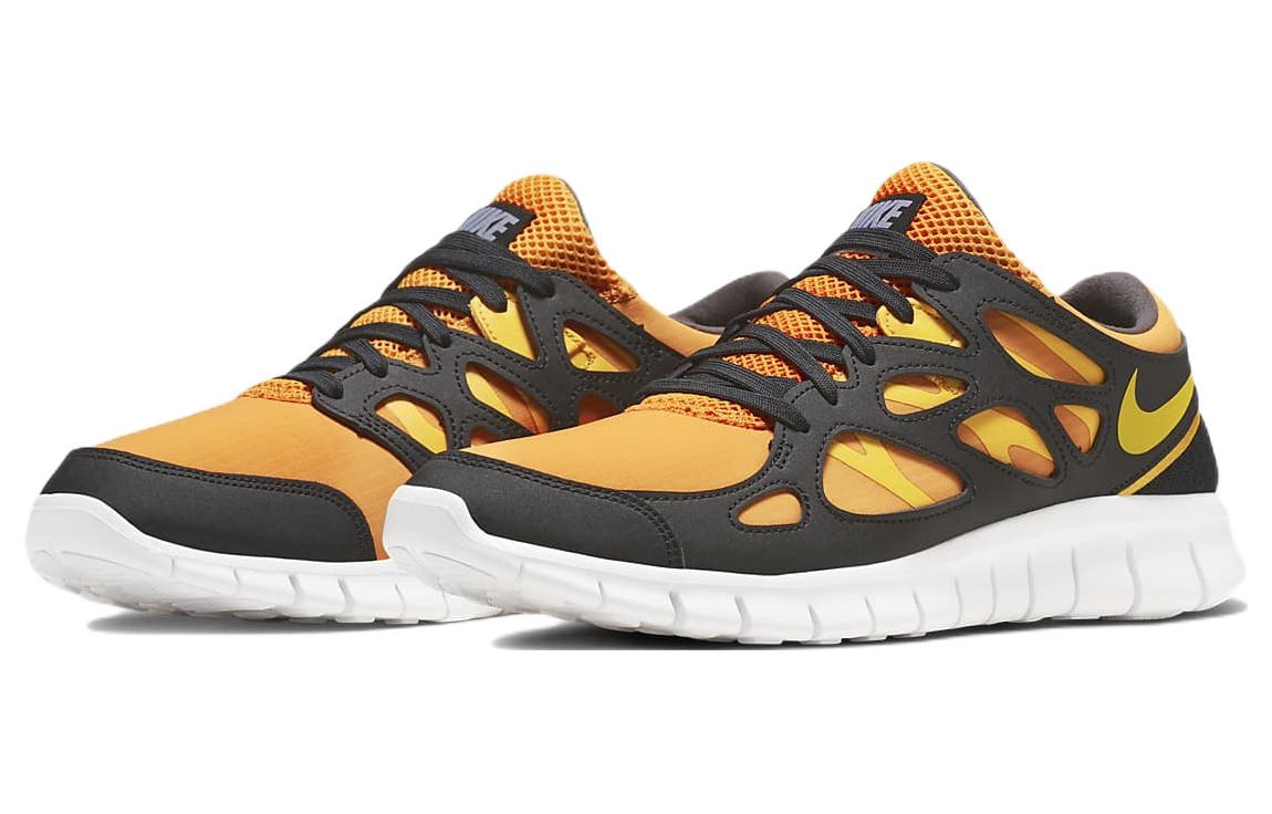 Nike Free RN 2 Yellow Black — фото 2