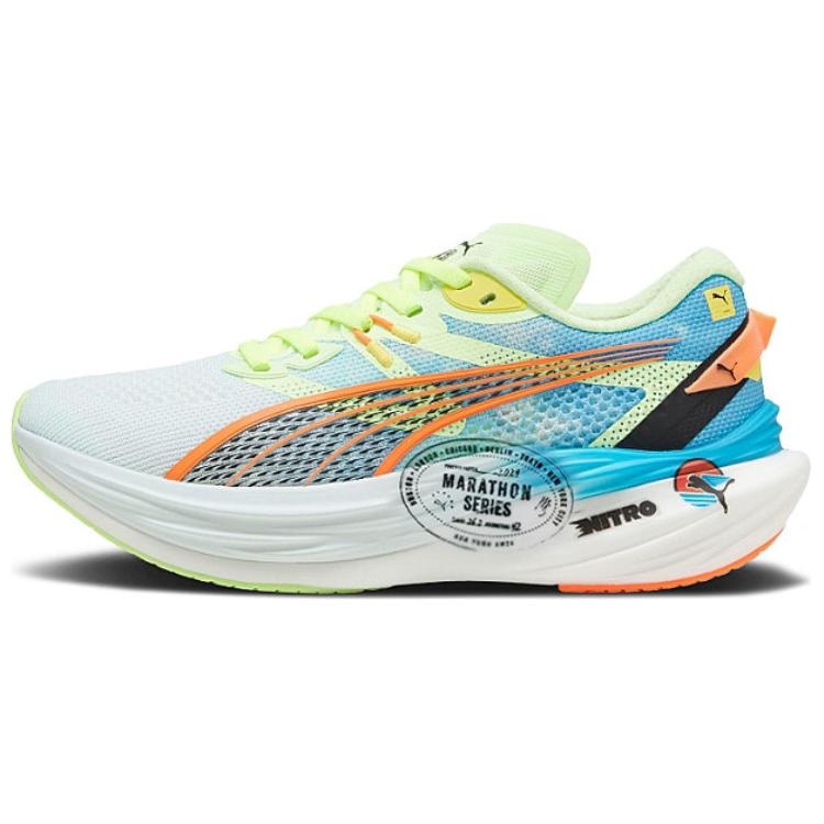 Puma Deviate NITRO 3 White Blue