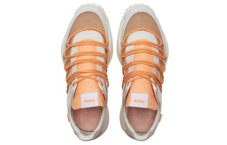 Puma Lace Rider T White Orange — фото 2