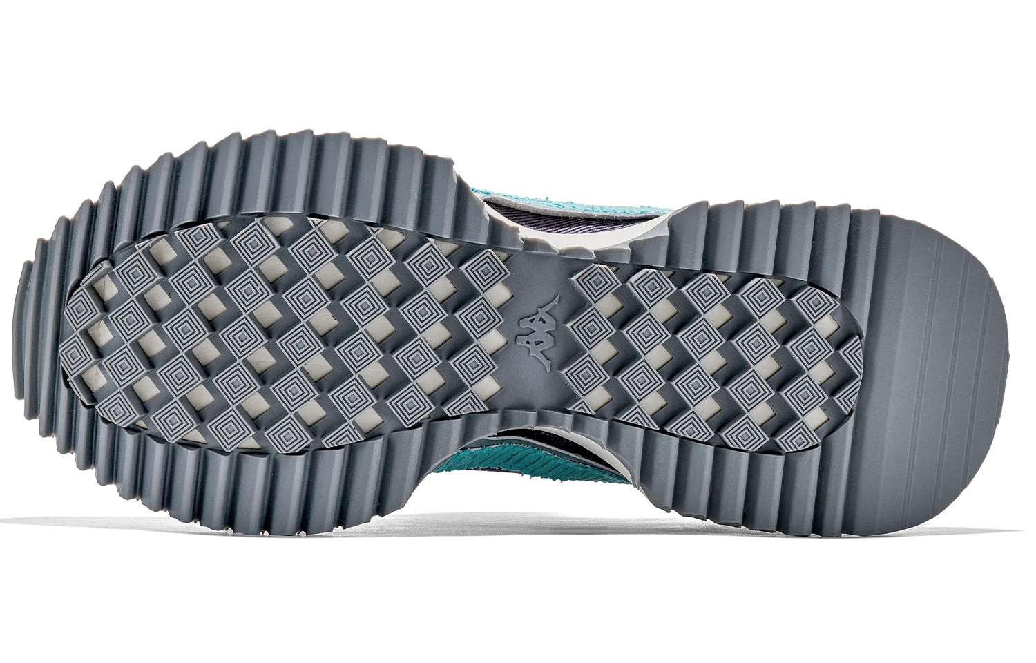 Kappa Retro Running Shoes Purple Grey Blue — фото 5