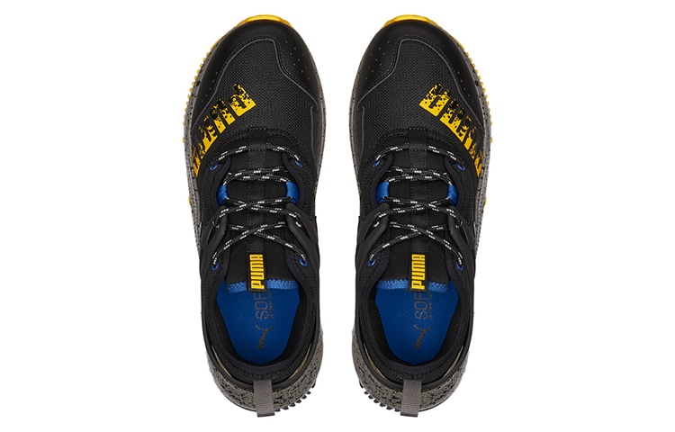 Puma Pacer Future Black Yellow — фото 3