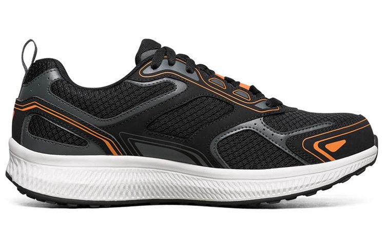 Skechers GO RUN Consistent Black Orange — фото 1