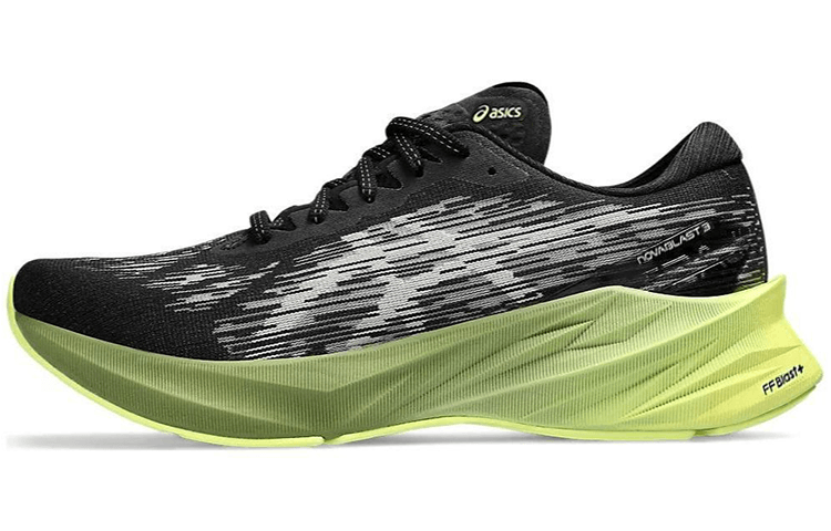 Asics Novablast 3 Black Green