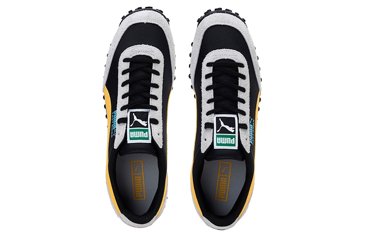 Puma Fast Rider Fury Black Yellow — фото 2