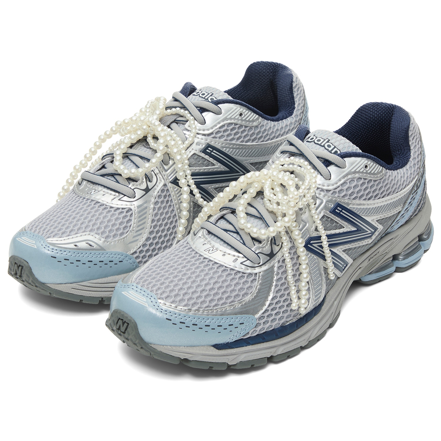 New Balance 860 v2 Silver Grey Blue — фото 9
