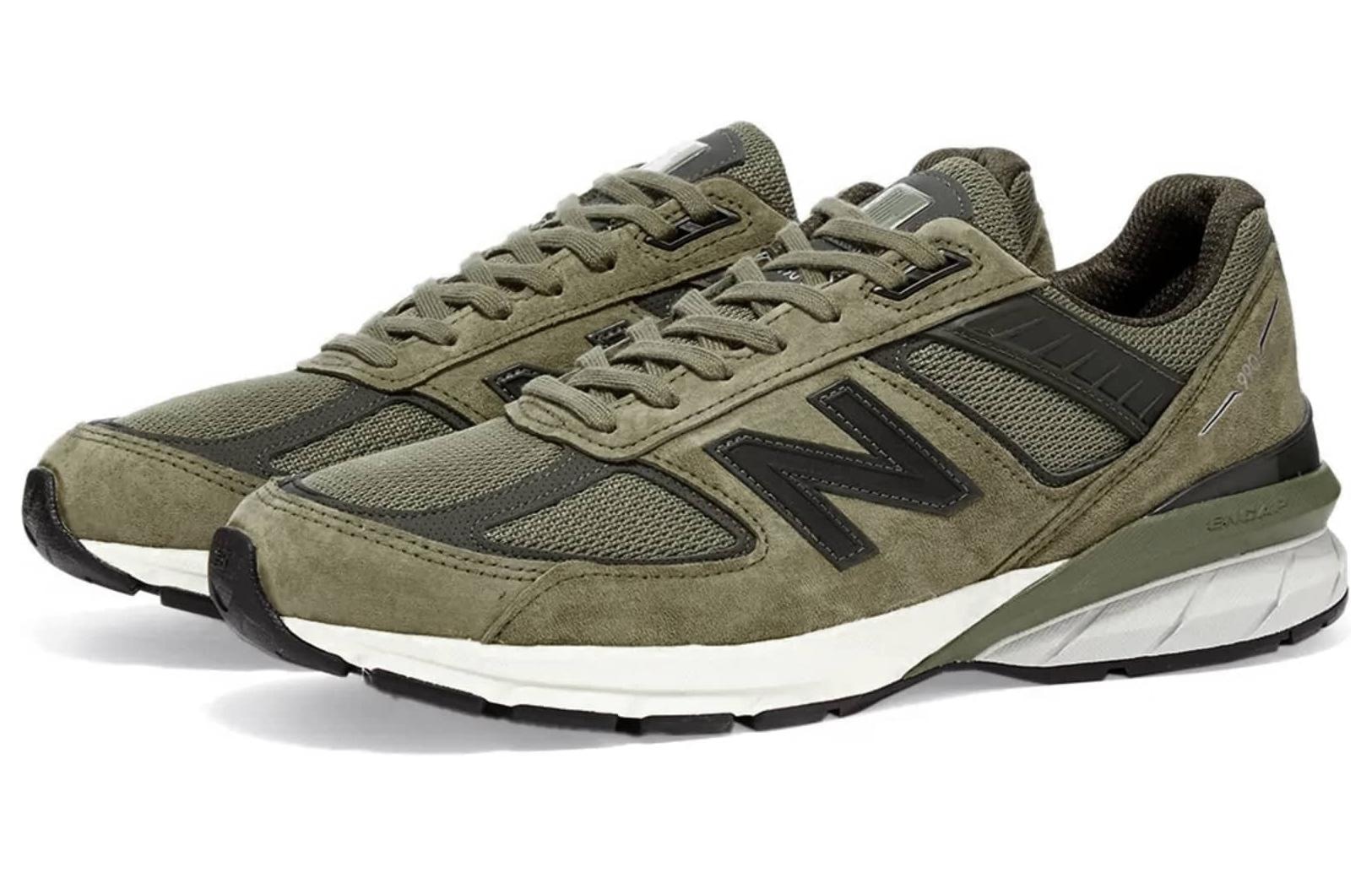 New Balance 990 V5 Camo Green — фото 1