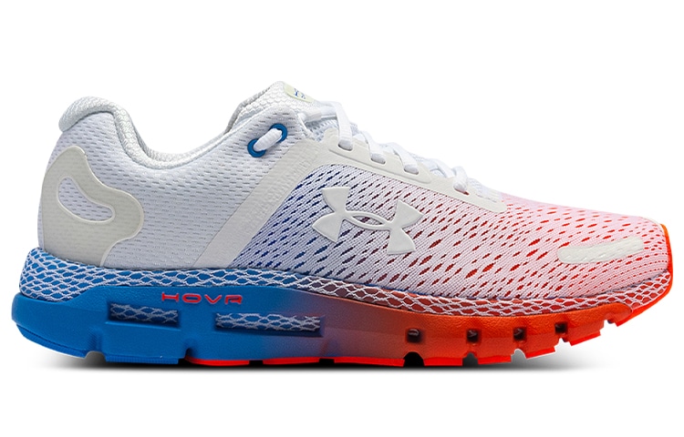 Under Armour Hovr Infinite 2 White Red Blue — фото 1