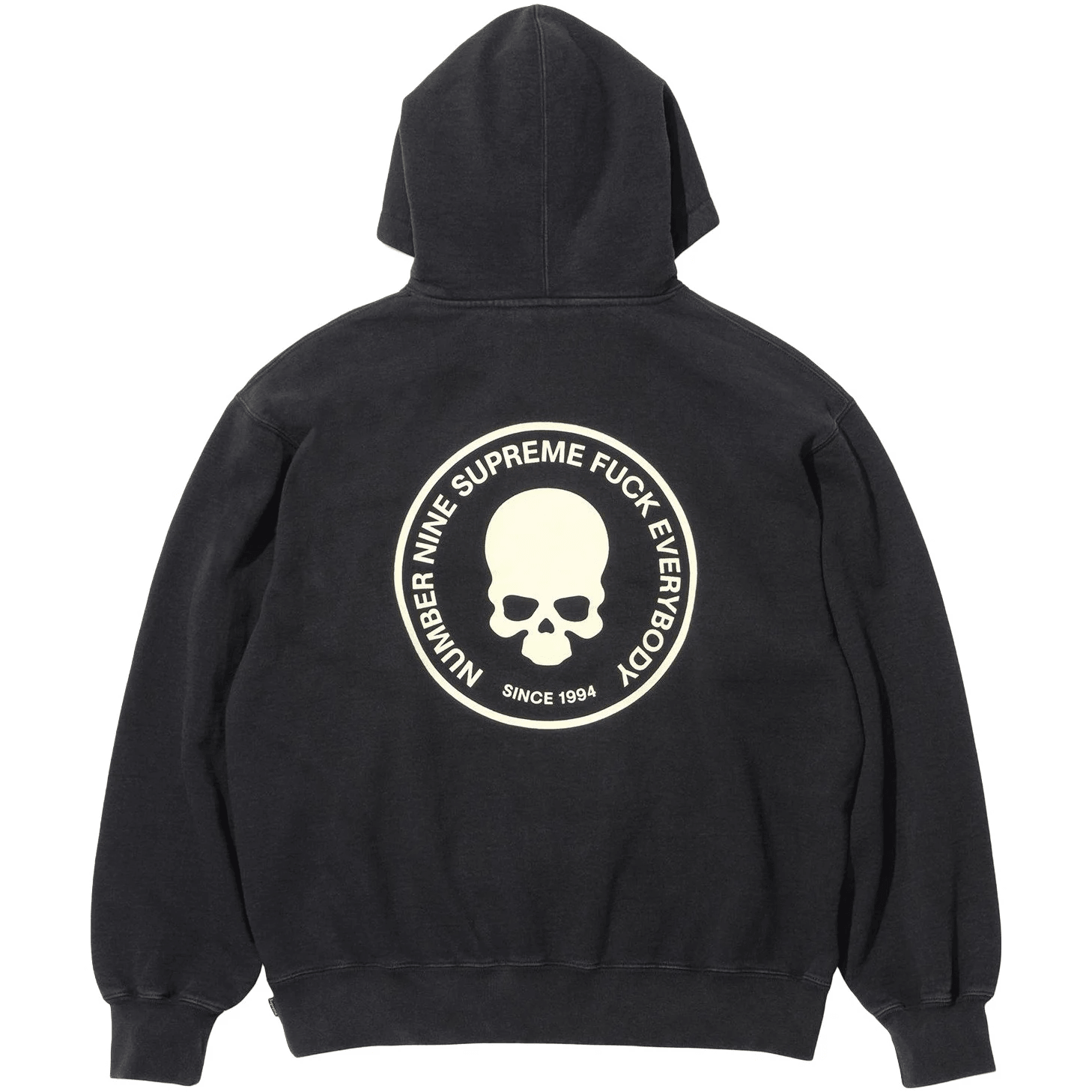 Supreme x Number (N)ine FW25 Hooded Sweatshirt Leopard Print