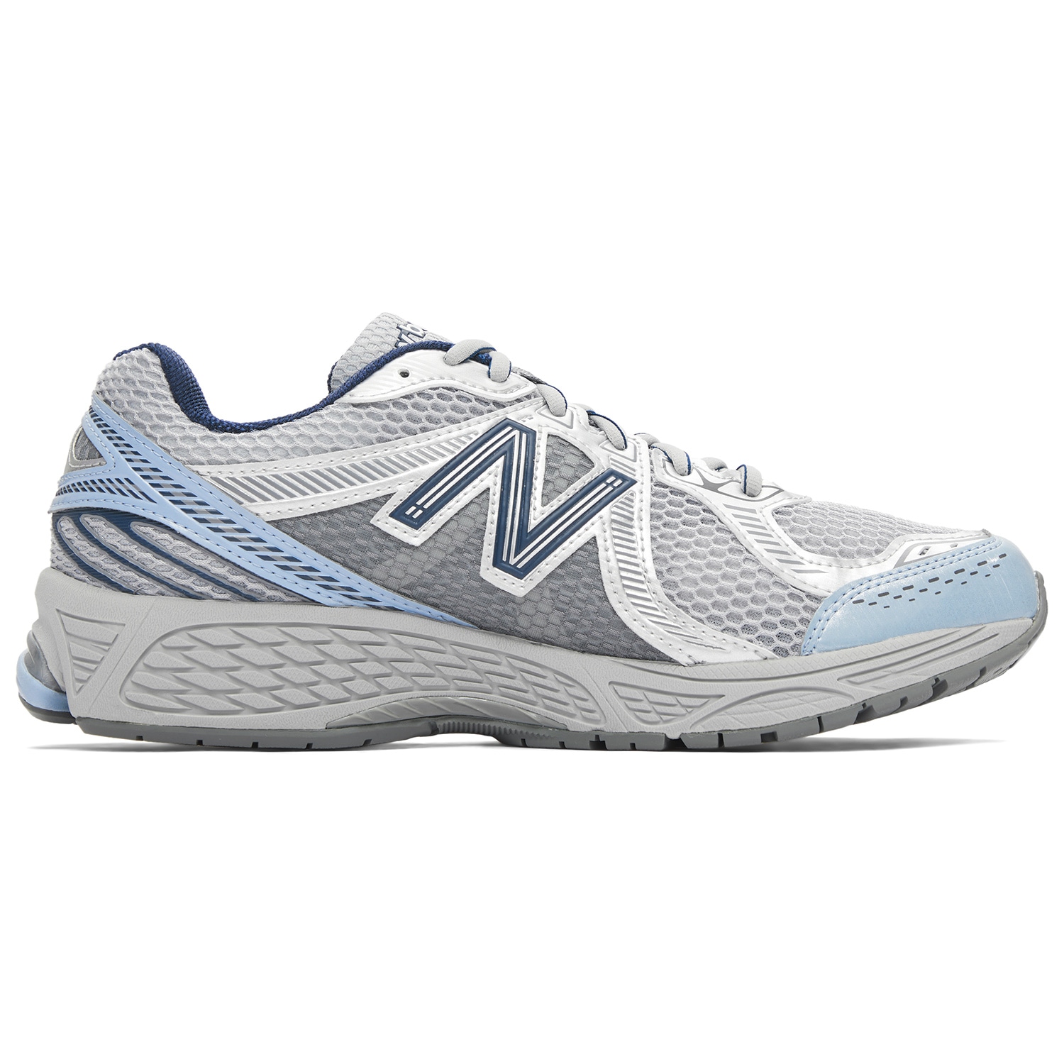 New Balance 860 v2 Silver Grey Blue — фото 1