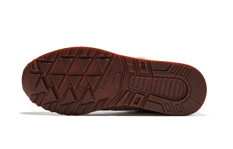 Saucony Shadow 6000 Red Brown — фото 4