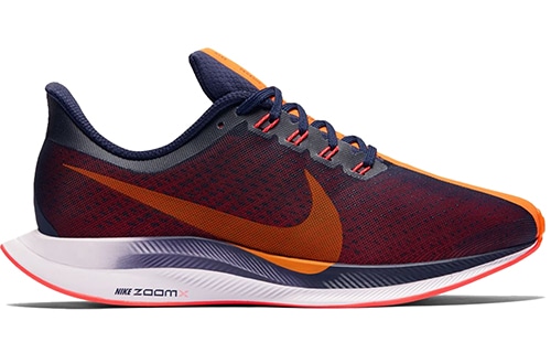 Nike Running Shoes Black Orange White — фото 1