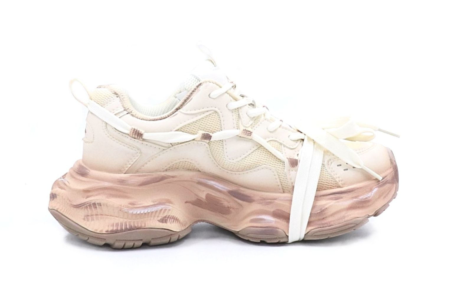 Kappa Leaf Warm Winter Low Dad Shoes Off-White — фото 1