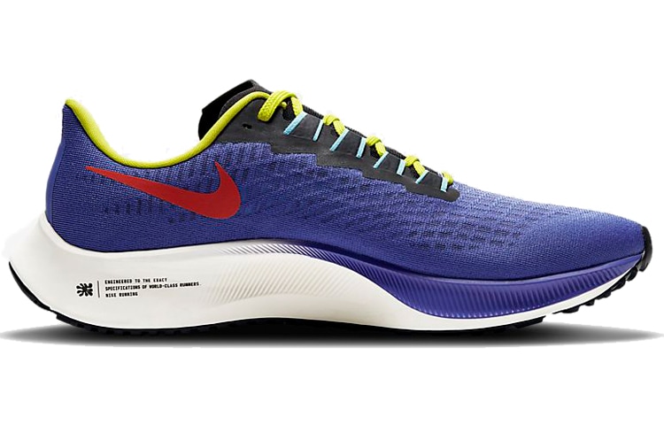 Nike Pegasus 37 Blue Yellow — фото 1