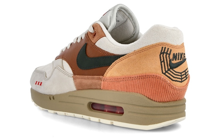 Nike Air Max 1 Grey Brown — фото 3