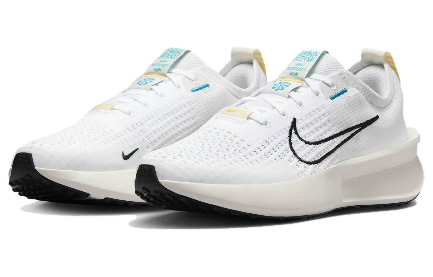 Nike Interact Run White Blue — фото 2