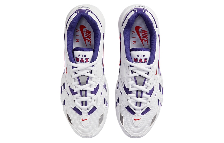 Nike Air Max 96 White Purple — фото 3