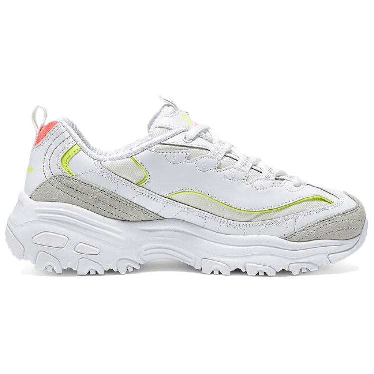 Skechers DLITES White Yellow — фото 1