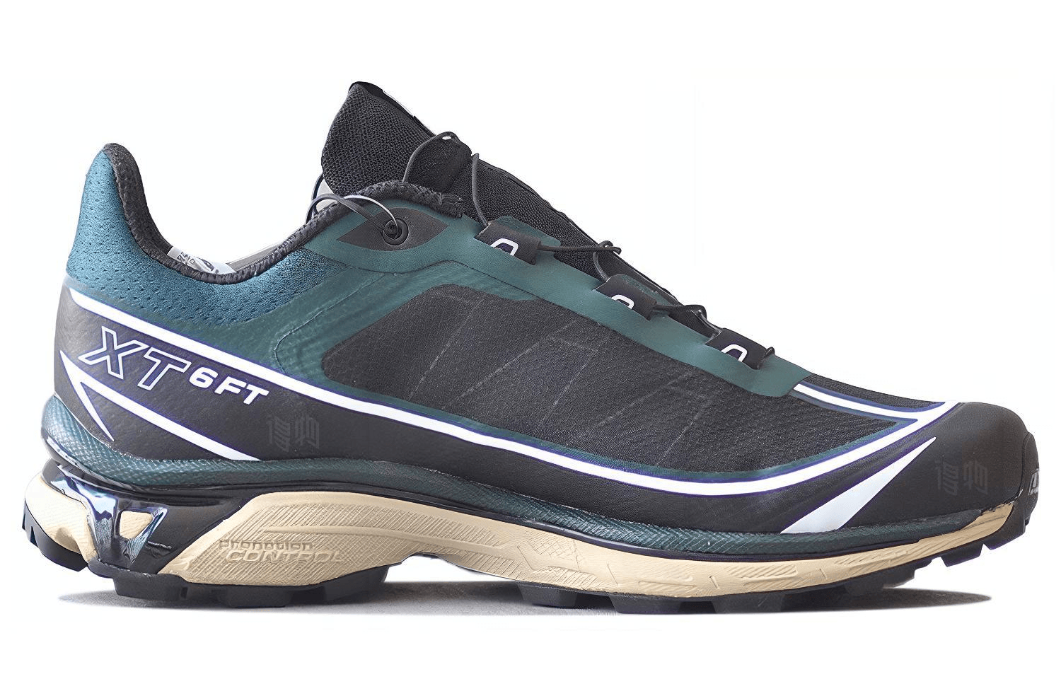 Salomon XT-6 FT Black Green — фото 1